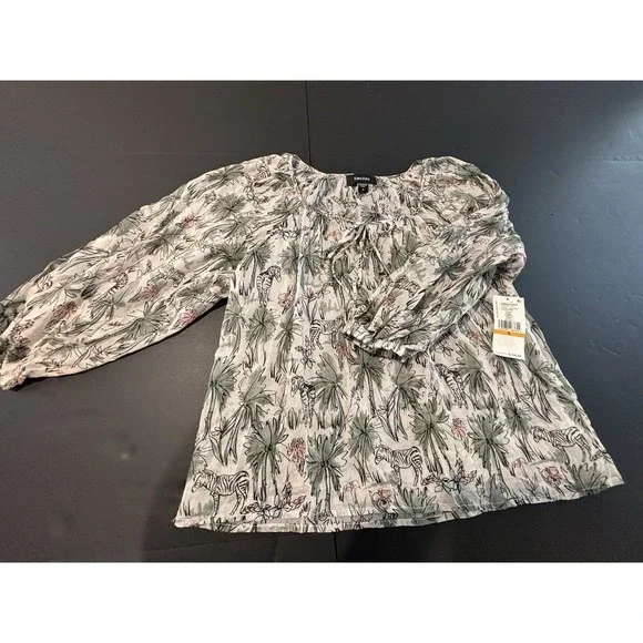 Karen Kane Women's Peasant Blouse Garden Party Size Small - Picture 3 of 8